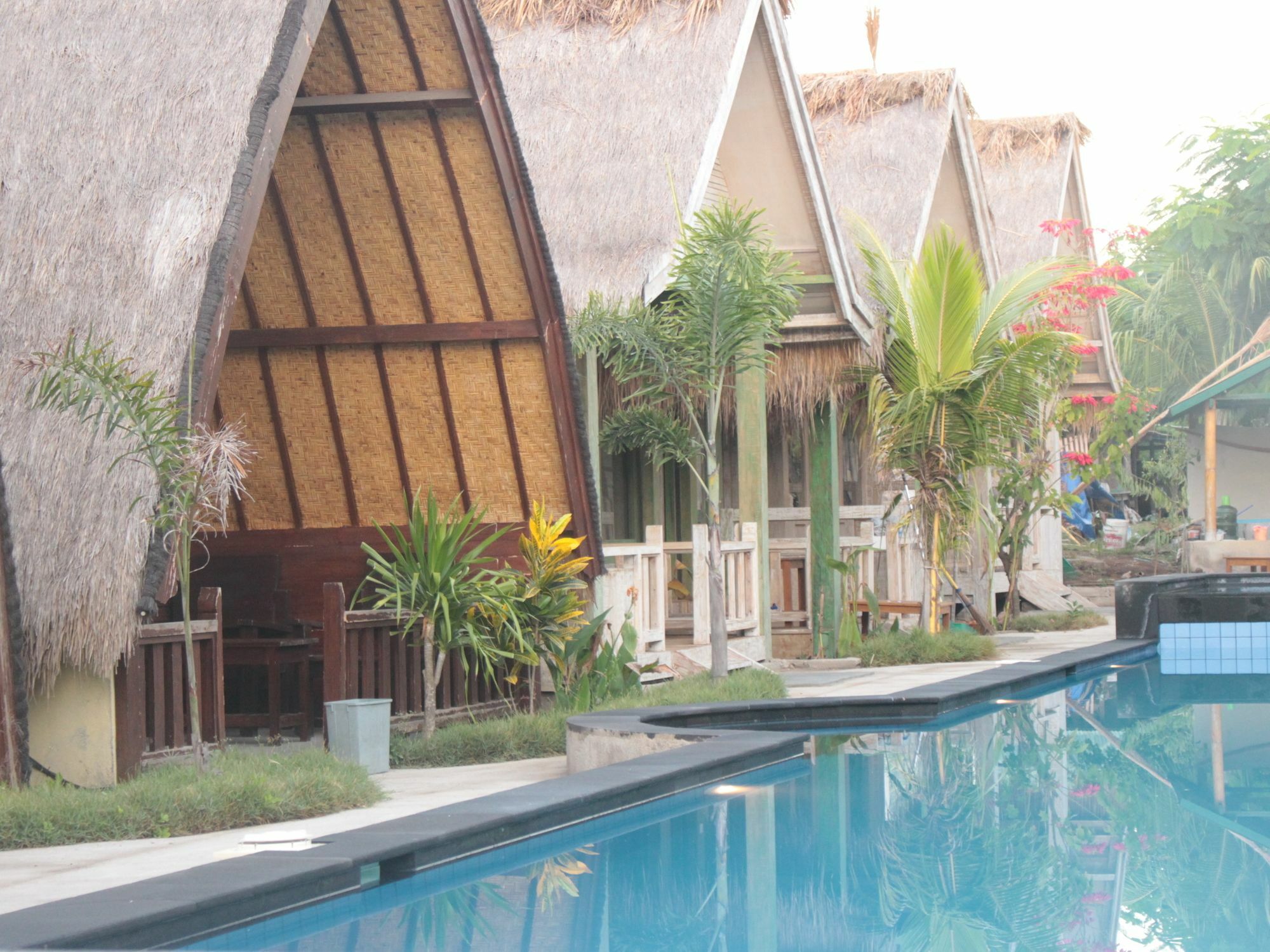 Youpy Bungalows Gili Air Bagian luar foto