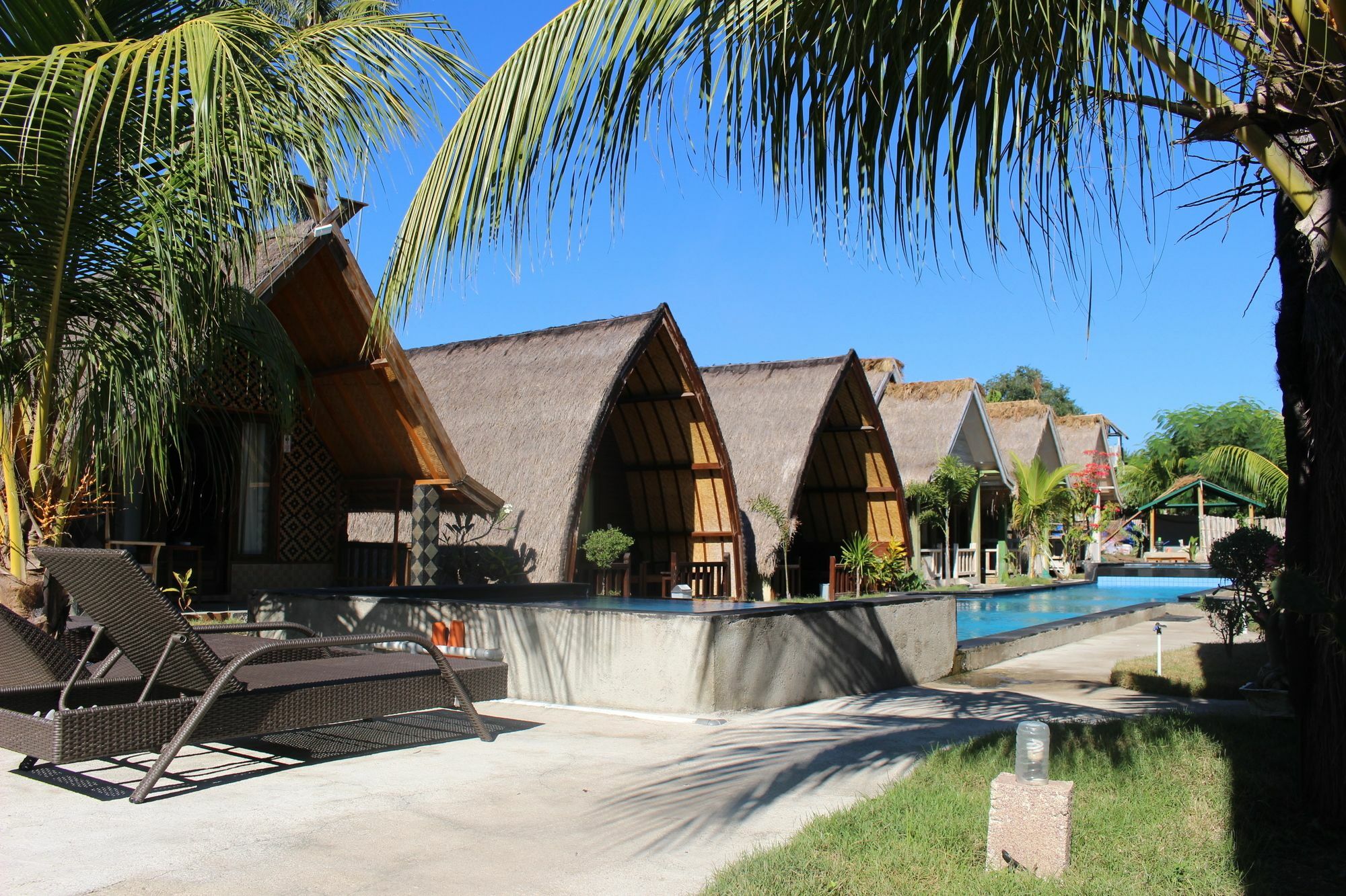 Youpy Bungalows Gili Air Bagian luar foto
